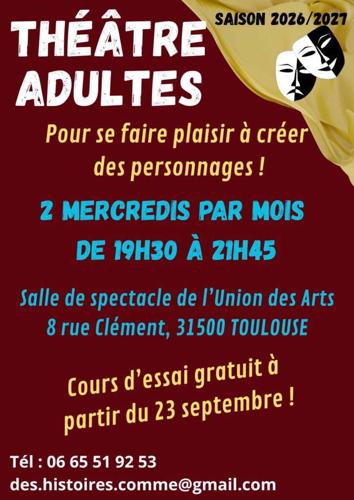 Théâtre adultes UDA 20262027