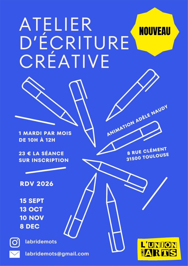 atelier d'écriture créative